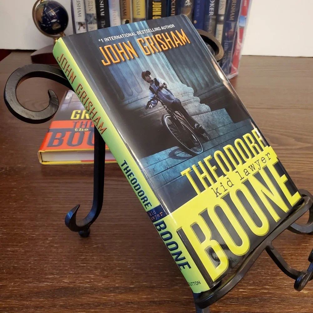 John Grisham Theodore Boone 3 Book Set HC Kids‎ Lawyer Accused Fugitive NEW